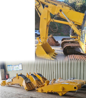 High Strength 40-45T Excavator Tunnel Arm Short Reach For Underground Projects