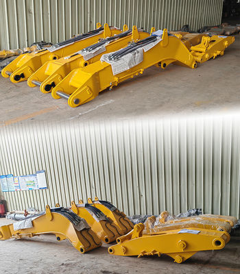 Versatile Tunnel Excavator Attachment Adjustable Short Boom Arm For Various Soils