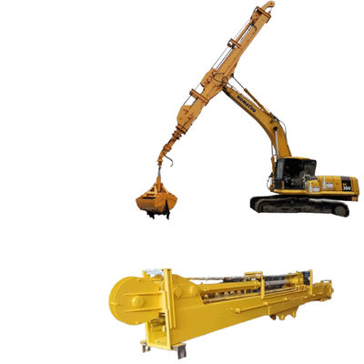 Custom Excavator Attachments Extendable Boom Arm Lightweight Design