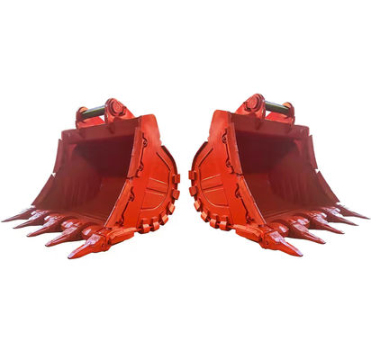 Excavator Rock Ripping Bucket Aggressive Tooth Design For Quarry Operations