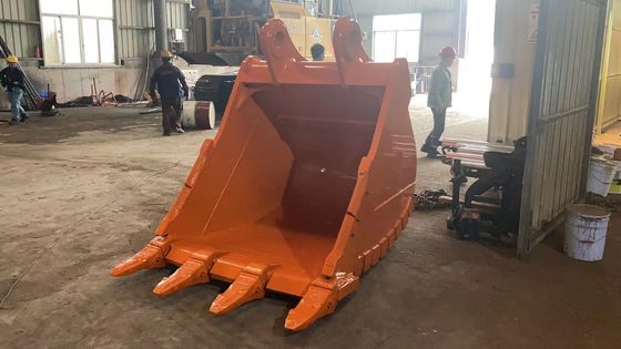 0.25-4.5cbm Heavy Duty Rock Bucket For Komatsu Excavators Heavy Equipment