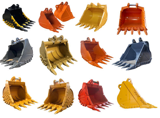ODM OEM Heavy Duty 1 Cbm Rock Bucket for Construction Machinery Excavator Digging Compatible with CAT320 PC200 ZX200