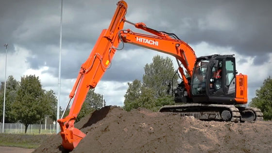 Q355B Excavator Extension Arm Telescopic Boom Hydraulic Sliding Arm For Deep Wells