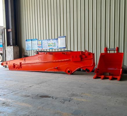Q355B Excavator Extension Arm Telescopic Boom Hydraulic Sliding Arm For Deep Wells