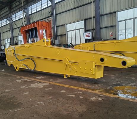Long Reach Arm For Excavator With Standard Bucket For Digging House Foundation