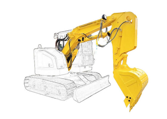 Ex60 Zx135 Zx200 Pc240 Excavator Tunnel Arm Use Q355B Material