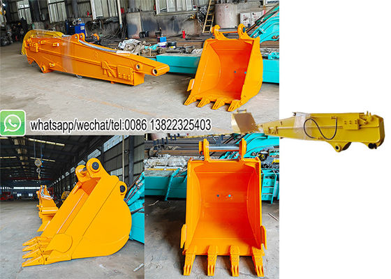 Telescopic Boom Excavator For Digging House Foundation Long Reach Telescopic