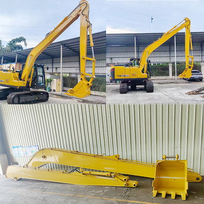 16M Excavator Long Reach Boom Arm With Bucket For Dredging Longer Life Span