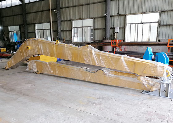 Steel Plate Excavator Long Boom Arm For 3 Ton 50 Ton Excavators