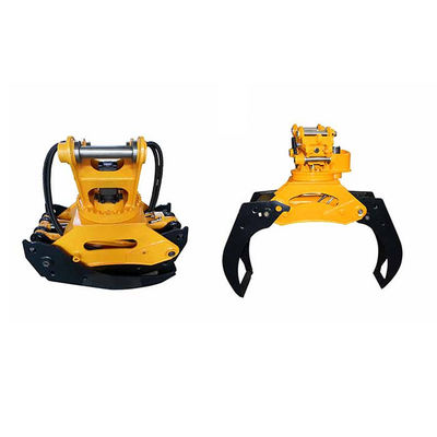 360 Degree Rotation Angle Hydraulic Rotating Grapple for Material Handling