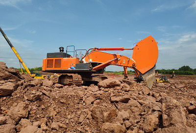 Heavy Duty 45-55 Ton Excavator Rock Boom Rock Arm for Mining Quarry Fit for CAT349 Komatsu PC550 Hitachi EX550 SANY SY500