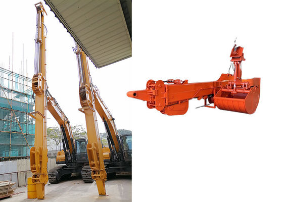 25m Telescopic Arm Excavator For 30 Ton Excavator