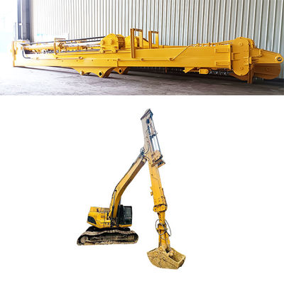 Heavy Duty Telescopic Boom Excavator With Orange Peel Grapple