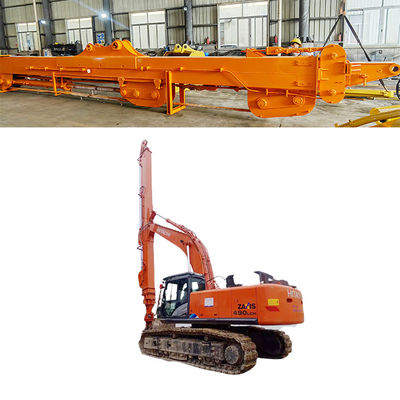 Telescopic Arm Excavator For Digging Caisson In Construction Work For 20 Ton