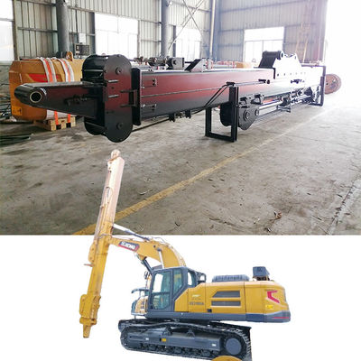 Heavy Duty Telescopic Boom Excavator With Orange Peel Grapple