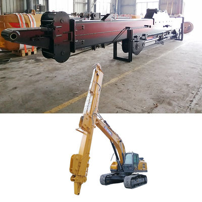 Telescopic Dipper Arm Telescopic Boom With Clamshell Bucket For Construction Work