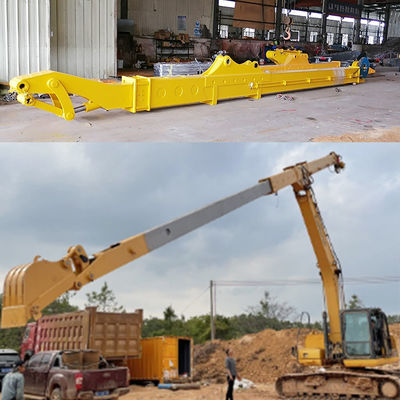 Telescopic Boom Excavator 10m 12m 16m For 6 Ton 20 Ton 30 Ton Excavator