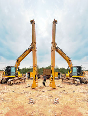 Versatile Powerful Two Section Extension Boom Double Stage Telescopic Arm