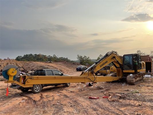 Long Reach Telescopic Arm Two Section Hydraulic Telescopic Boom for 6-36 Ton Excavator