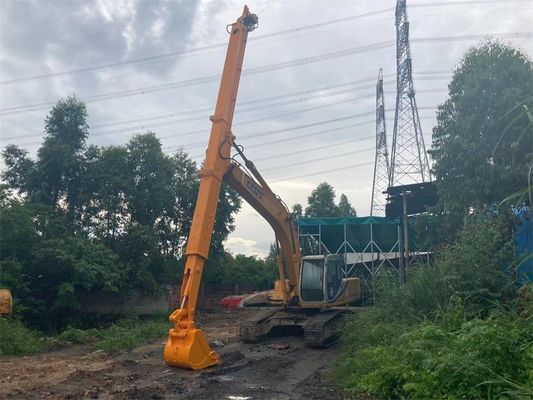 Excavator Telescopic Boom Telescopic Stick For River Port Dredging Work