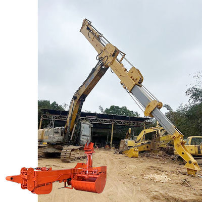 1.5cbm Bucket Capacity Telescopic Dipper For Cat Hitachi Komatsu Excavator House Foundation Digging