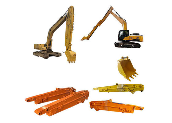 Long Reach Arm For Excavator With Standard Bucket For Digging House Foundation
