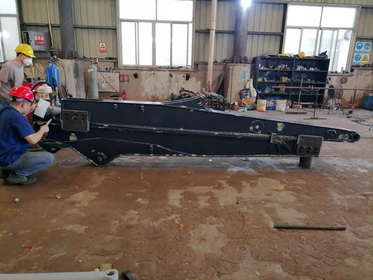 Enhanced Excavator Telescopic Arm With Standard Bucket For Digging Soil