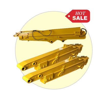 Shaogang Q355B Excavator Telescopic Arm With Standard Bucket Better Welding Telescopic Performance