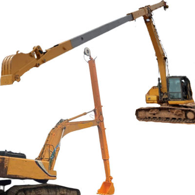 11M Excavator Sliding Arm For ZX490 Excavator Section Telescopic Arm
