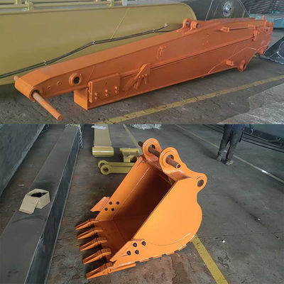 Long Reach Use Excavator Telescopic Boom Shaogang Q355B Better Slider