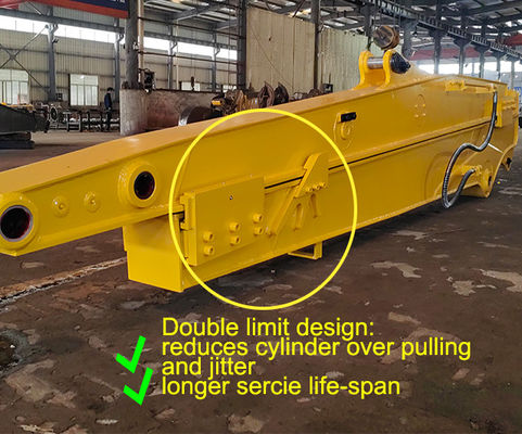 Hydraulic Telescoping Excavator Boom Better Performance Stable