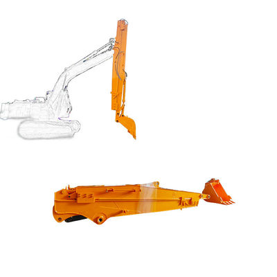 Telescopic Boom Wheel Excavator With Better Welding Performance