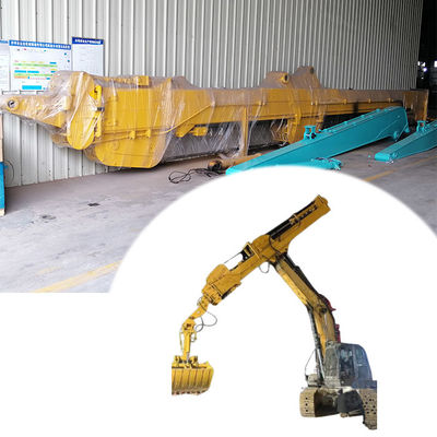 Excavator Long Reach Boom And Telescopic Arm Adjustable Length