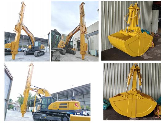 Telescopic Excavator BS900E Wire Rope With Welding Customized Attachments