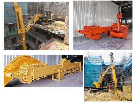 30M 32M Digging Depth Long Reach Excavator Telescopic Arm BS900E