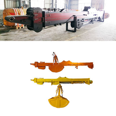 Telescopic Dipper Arm With Clamshell Bucket With Teeth Use BS900E