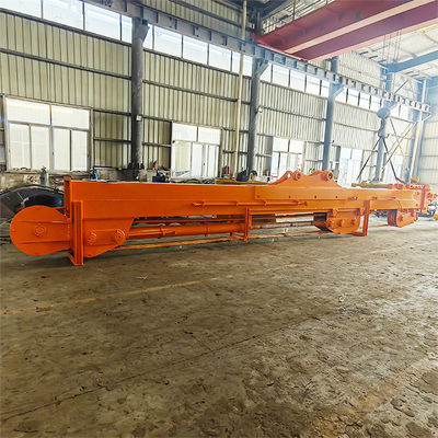 Excavator Teledipper With Clamshell Bucket With Teeth For Construction