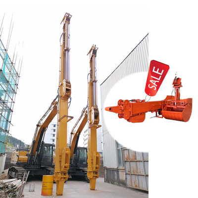 Telescopic Dipper Clamshell Telescopic Arm for Cat 350 Sany 500 Hitachi 490