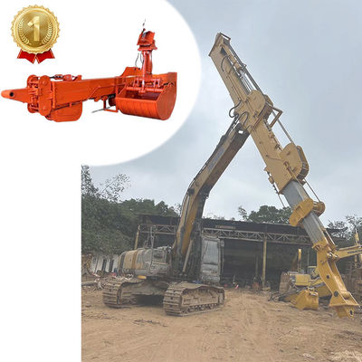 32M Long Reach Boom Excavator Telescopic Excavator PC410