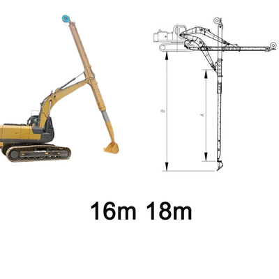 Telescopic Excavator Hydraulic Telescoping Excavator Telescopic Arm