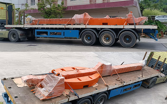 Excavator Long Reach Stick Boom And Arm 14m 16m 18m