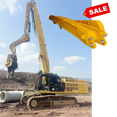 13.8m 15m 19m Excavator Pile Driving Arm Pile Hammer for 50Ton 65Ton Excavator