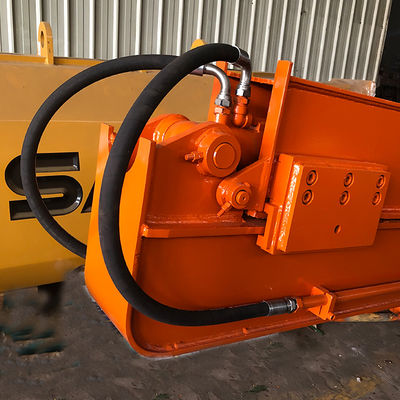 12M 10M Telescopic Digger Sliding Boom Arm , Q355B Excavator attachments
