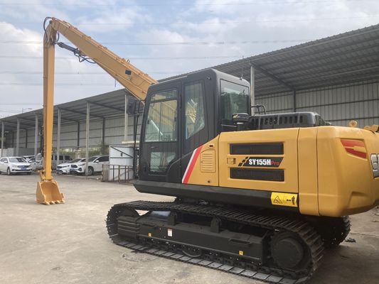 Durable 20-45tons Excavator 18-Meter 2-Section Demolition Boom for Building Demolition Work，Q355B Excavator Attachment