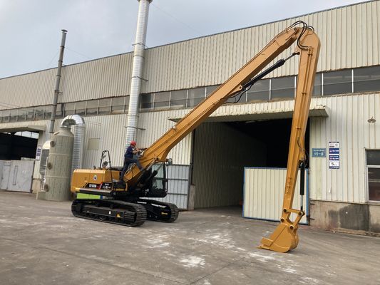 Durable 20-45tons Excavator 18-Meter 2-Section Demolition Boom for Building Demolition Work，Q355B Excavator Attachment