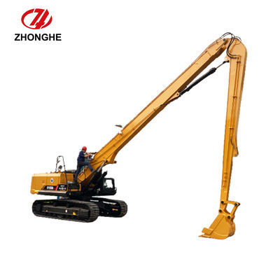 Durable 20-45tons Excavator 18-Meter 2-Section Demolition Boom for Building Demolition Work，Q355B Excavator Attachment