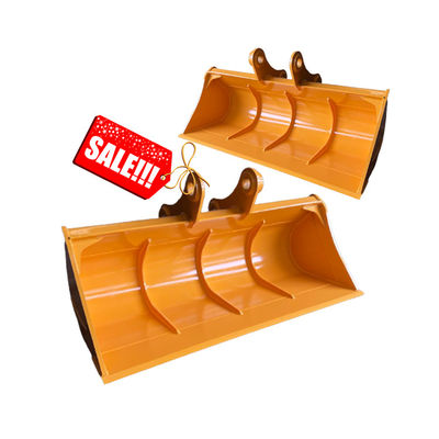Excavator Mud Bucket 2000mm Width Ditch Cleaning Bucket for 25-30 Ton Excavator Custom Dredge Grading Bucket
