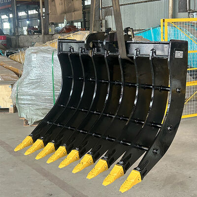 Excavator Ripper Rake for Excavator Rake for 6ton 20ton 55ton