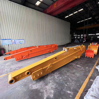 High Efficiency 20-27 Ton Excavator 10-12m Sliding Boom Arm Telescopic Arm for Construction