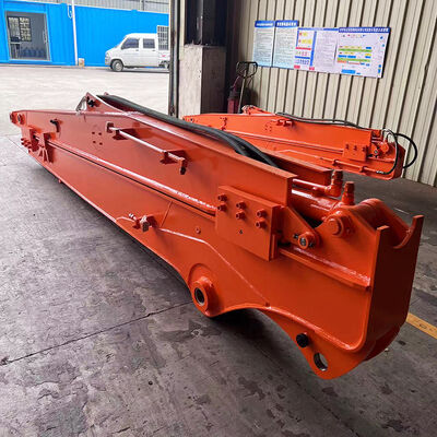 High Efficiency 20-27 Ton Excavator 10-12m Sliding Boom Arm Telescopic Arm for Construction